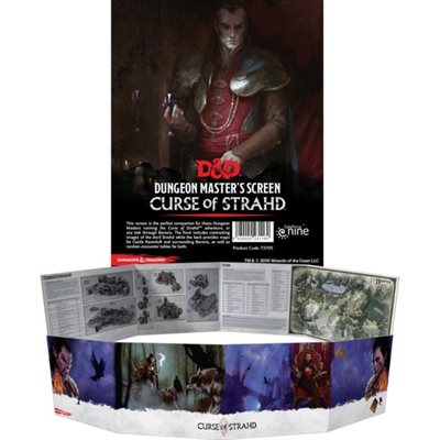 DM SCREEN CURSE OF STRAHD | Jack's On Queen