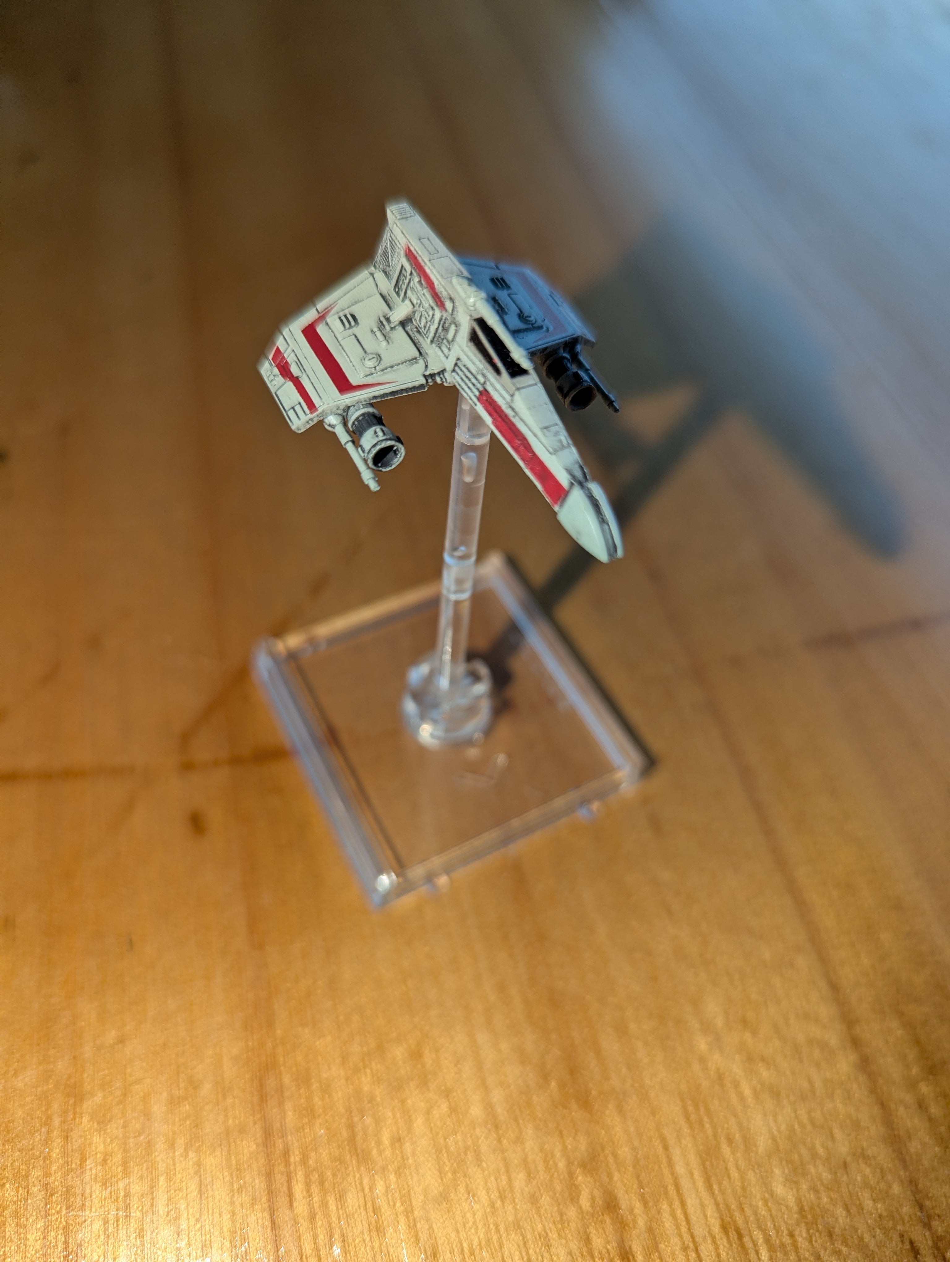 (Used) FFG X-Wing: E-Wing Ship & Stand (1st Ed SWX18) (AM) | Jack's On Queen