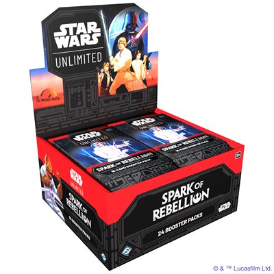 Star Wars: Unlimited: Spark of Rebellion Draft Booster Box | Jack's On Queen