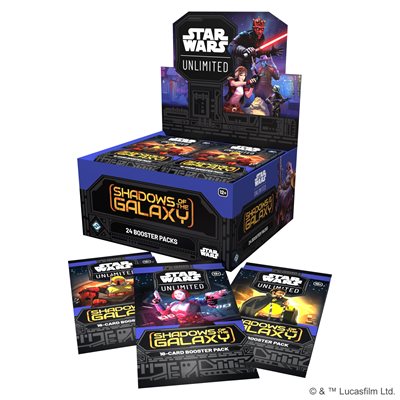 Star Wars: Unlimited: Shadows Of The Galaxy Booster  Box | Jack's On Queen