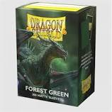 DRAGON SHIELD SLEEVES MATTE FOREST GREEN 100CT | Jack's On Queen