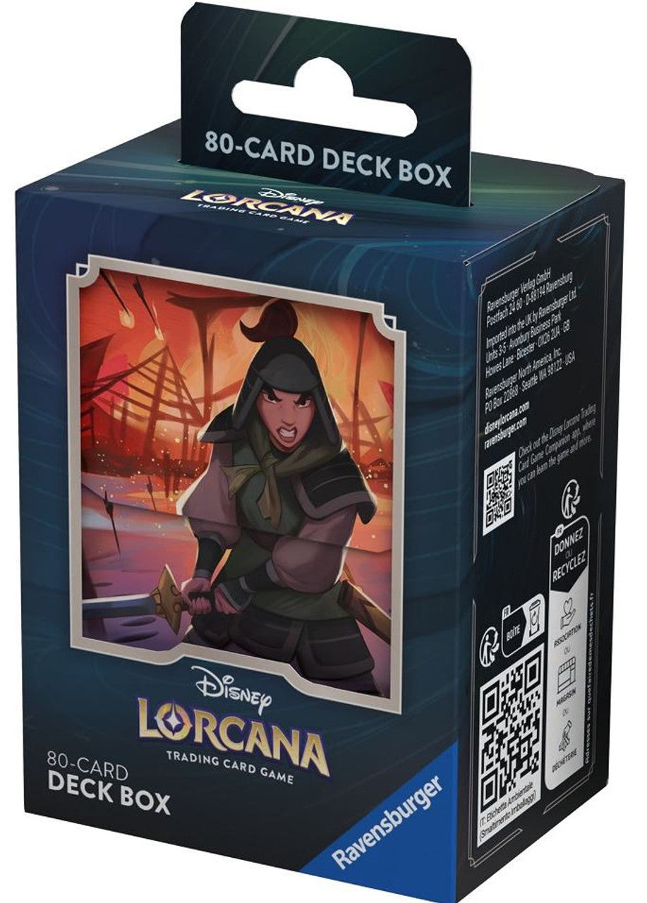 Disney Lorcana Mulan Deckbox | Jack's On Queen
