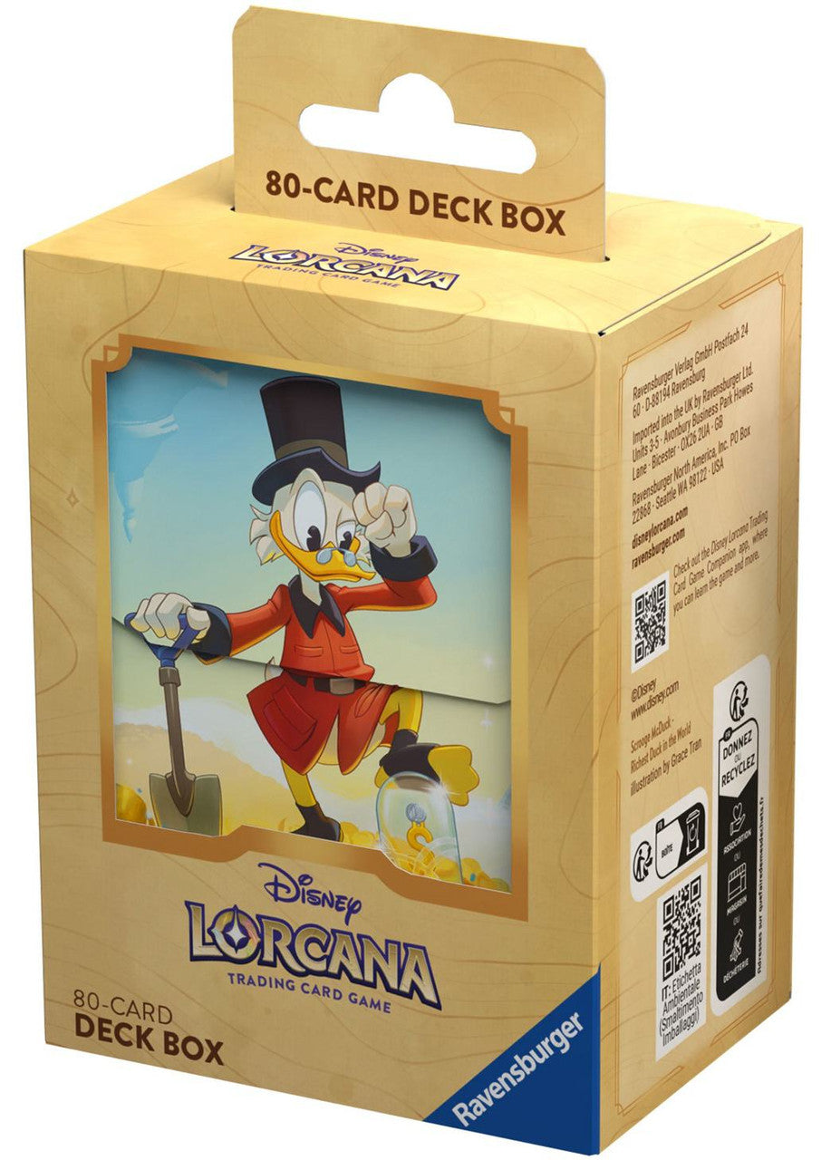 Disney Lorcana Scooge McDuck Deckbox | Jack's On Queen