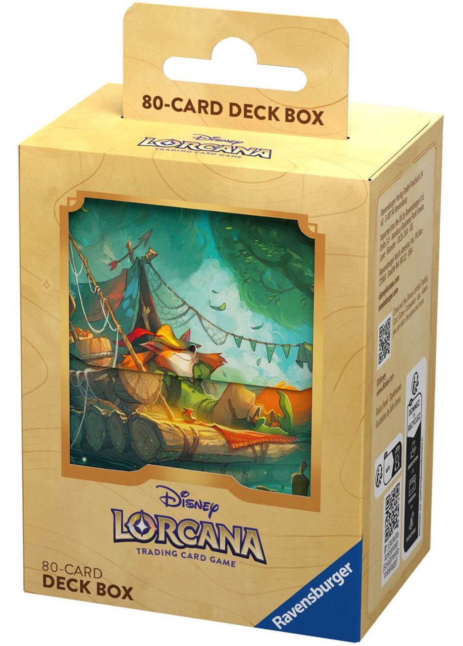 Disney Lorcana Robin Hood Deckbox | Jack's On Queen