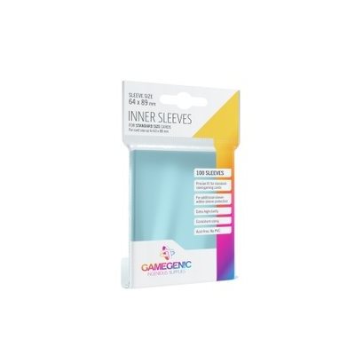 Gamegenic Inner Sleeves (Standard) 100 Ct | Jack's On Queen