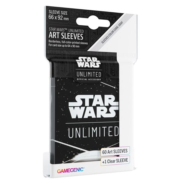 Sleeves: Star Wars: Unlimited: Art Sleeves: Card Back White | Jack's On Queen