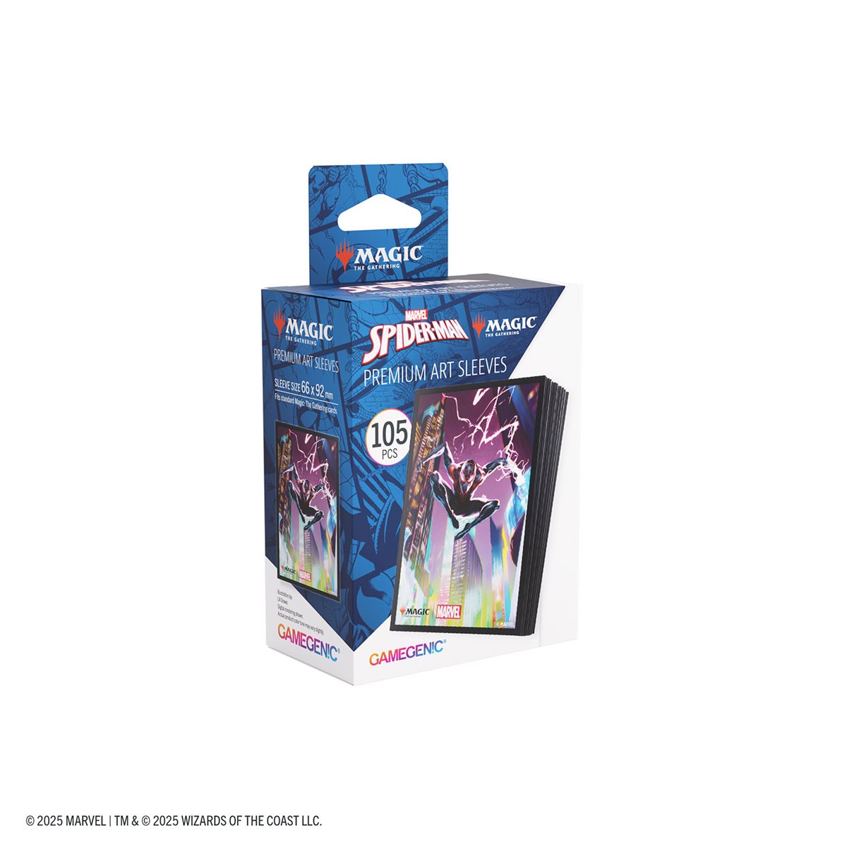 Magic: The Gathering - Marvel's Spider-Man: Art Sleeves: Miles Morales (105 ct) | Jack's On Queen