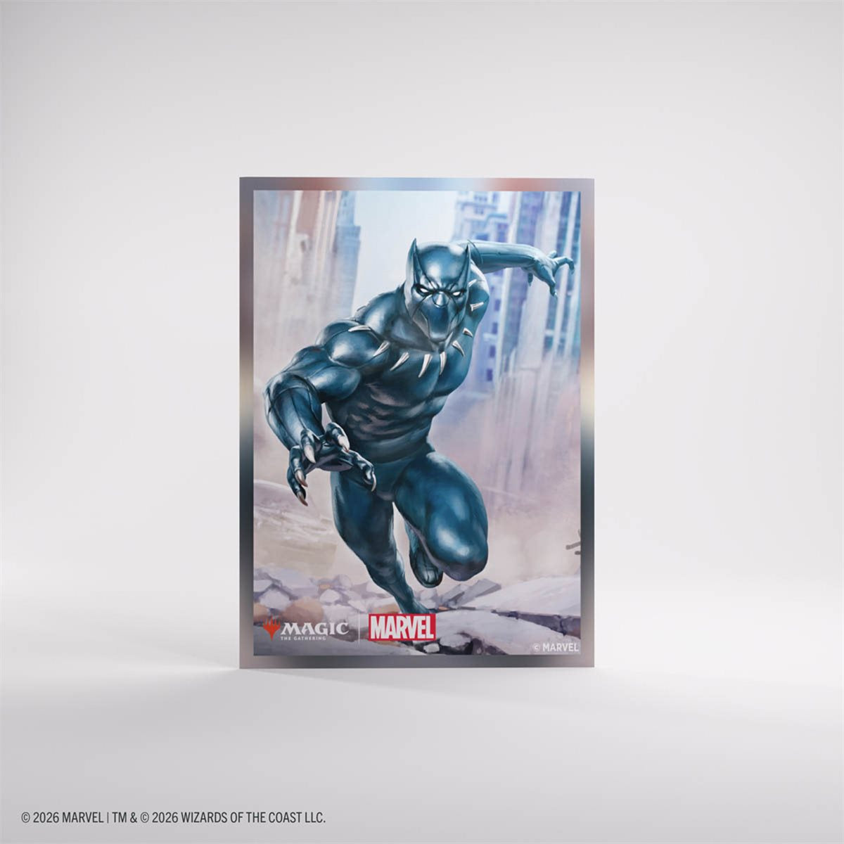 Sleeves: Magic: The Gathering-Marvel Super Heroes: Premium Art Sleeves: Black Panther | Jack's On Queen