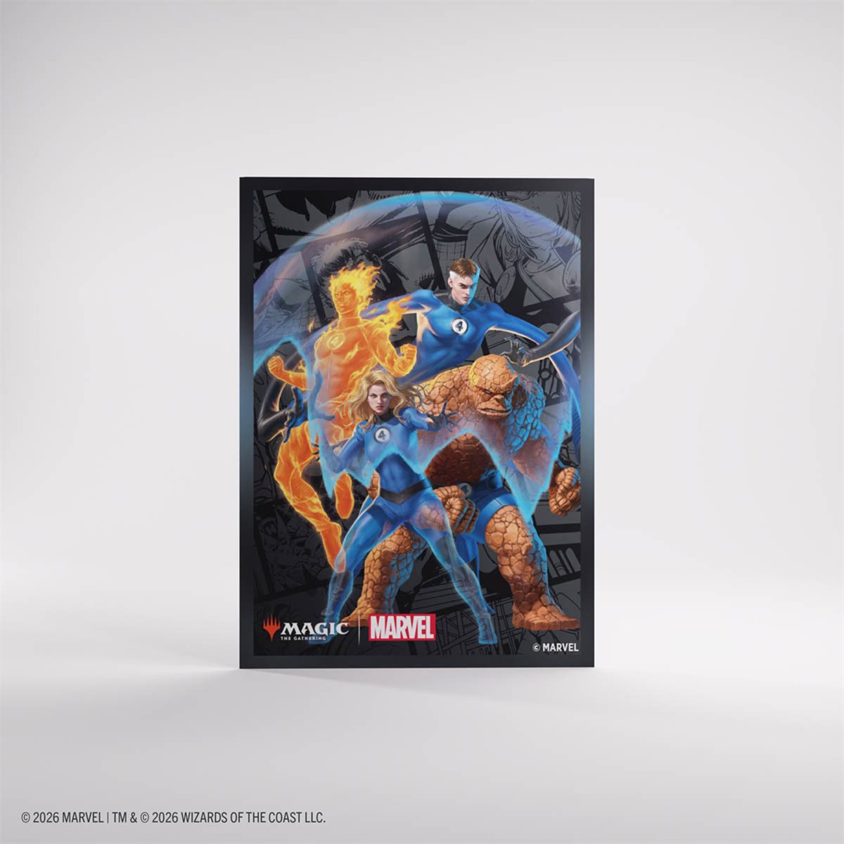 Sleeves: Magic: The Gathering-Marvel Super Heroes: Premium Art Sleeves: Fantastic Four | Jack's On Queen
