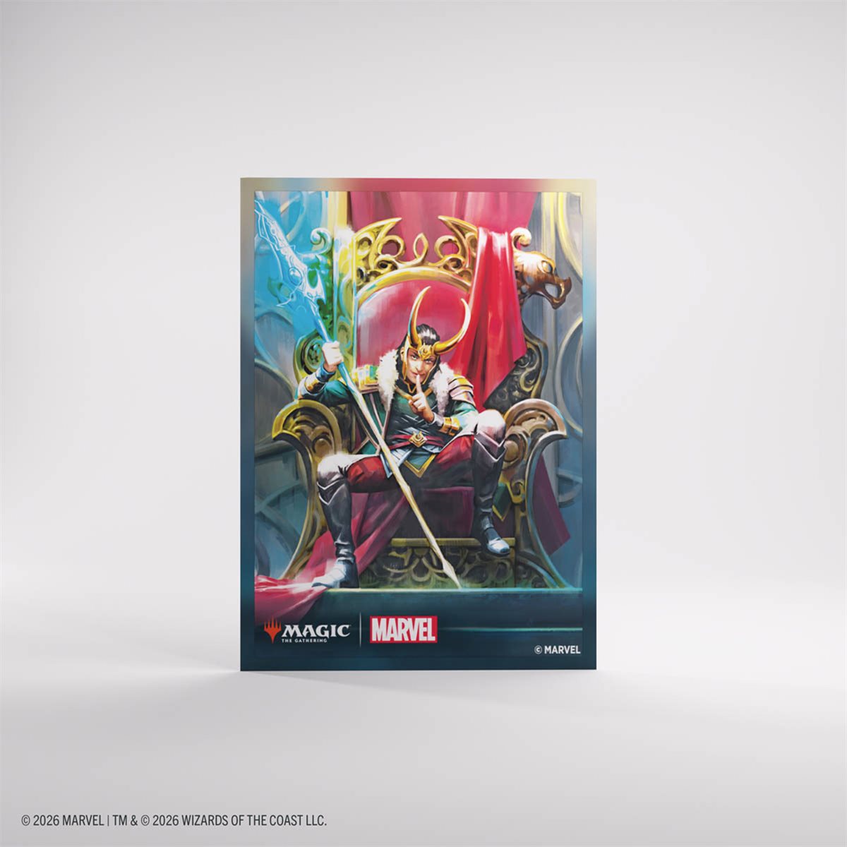 Sleeves: Magic: The Gathering-Marvel Super Heroes: Premium Art Sleeves: Loki / Doc Doom | Jack's On Queen