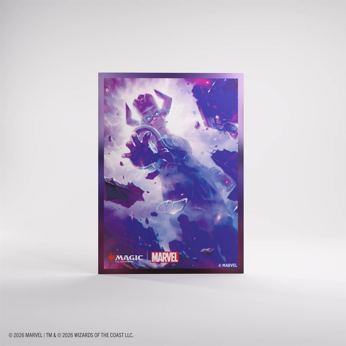 Sleeves: Magic: The Gathering-Marvel Super Heroes: Premium Art Sleeves: Galactus Token | Jack's On Queen