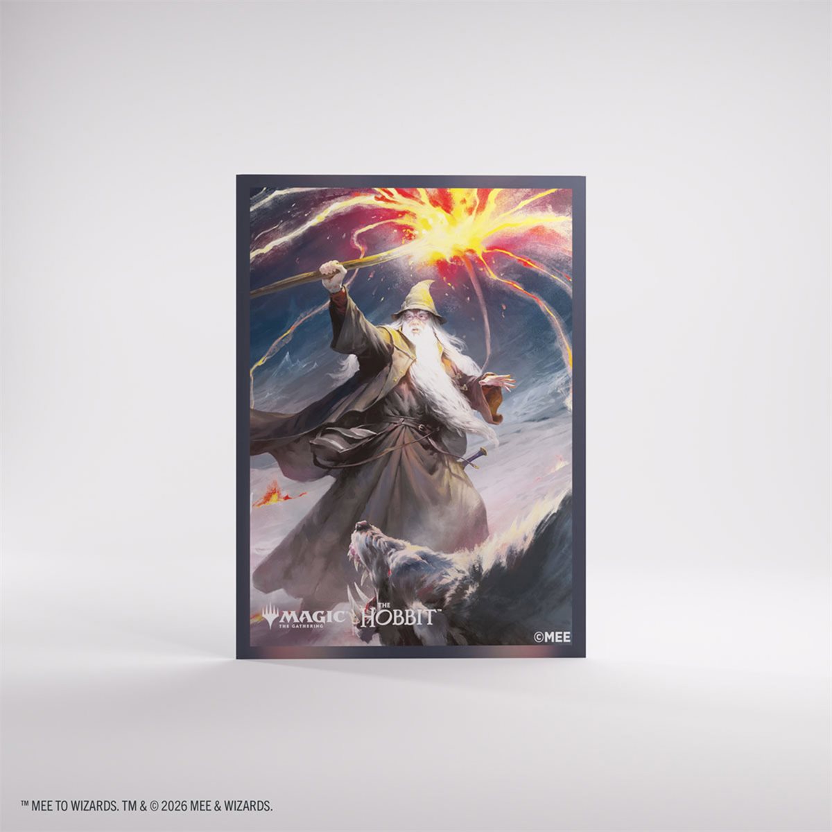 Sleeves: Magic: The Gathering - The Hobbit Premium Art Sleeves - Gandalf, Shadow's Foe | Jack's On Queen