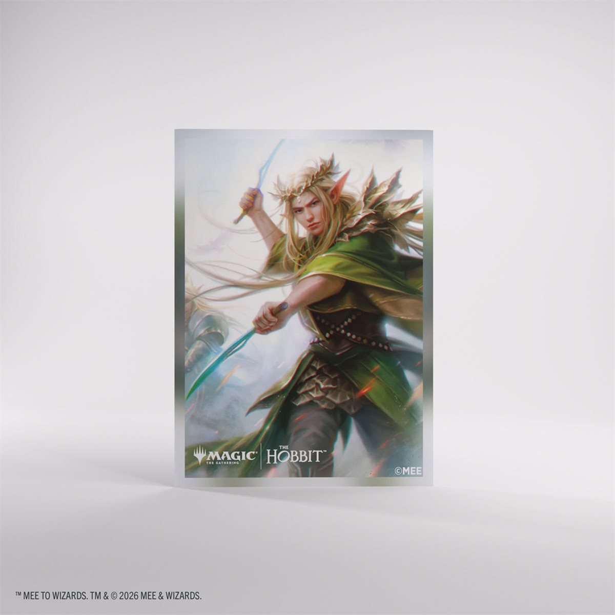 Sleeves: Magic: The Gathering - The Hobbit Premium Art Sleeves - Thranduil, Sindarin Liege | Jack's On Queen