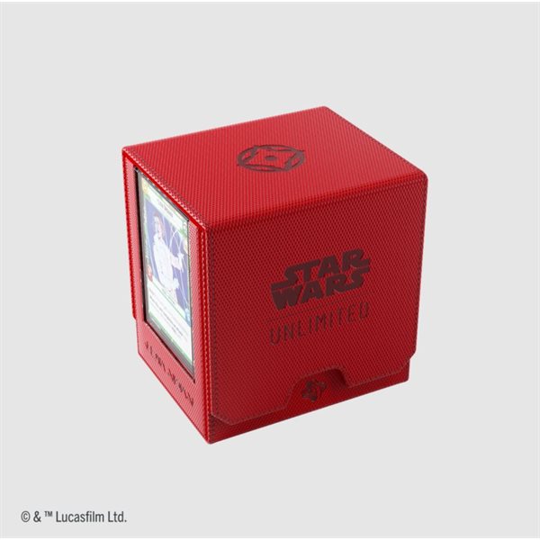 Deck Box: Star Wars: Unlimited: Twin Suns Deck Pod: Red | Jack's On Queen