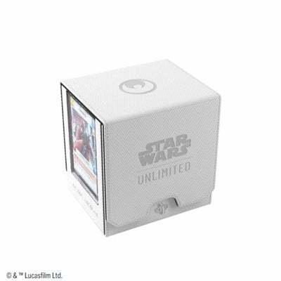 Deck Box: Star Wars: Unlimited: Twin Suns Deck Pod: White / Black | Jack's On Queen