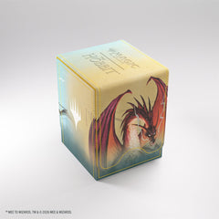 Deck Box: Magic: The Gathering - The Hobbit: Squire XL (80 ct.) - Gleaming Splendor / The King of Dale | Jack's On Queen