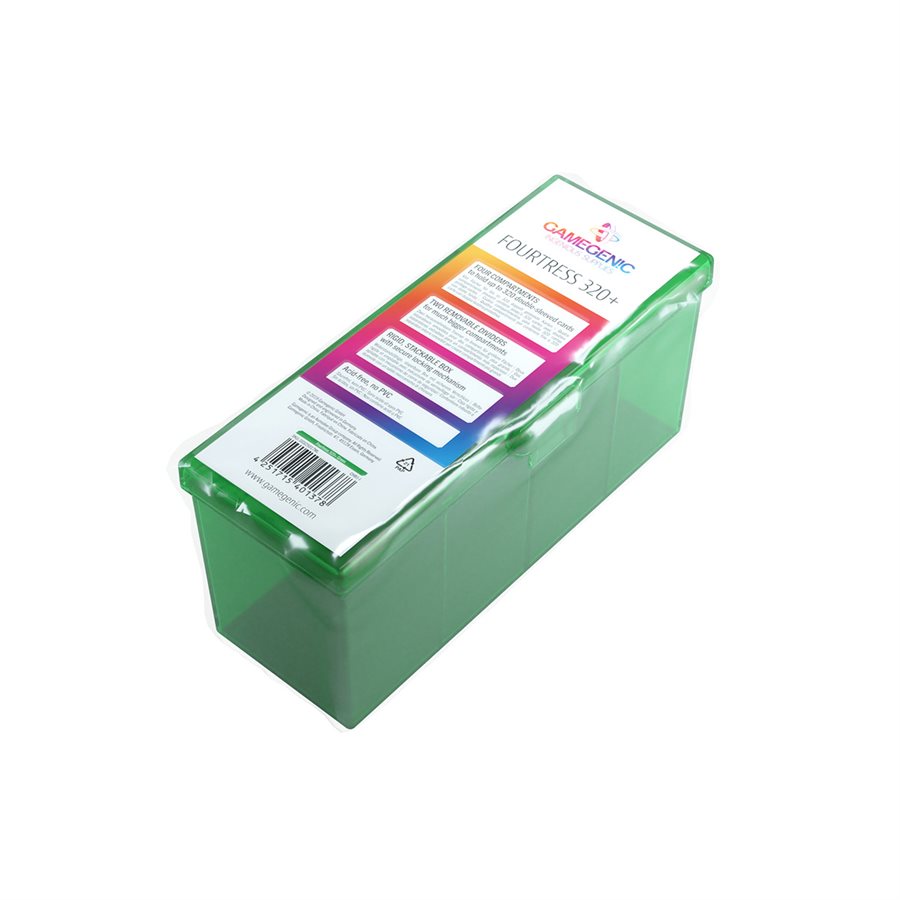 Gamegenic: Deck Box: Fourtress Green | Jack's On Queen