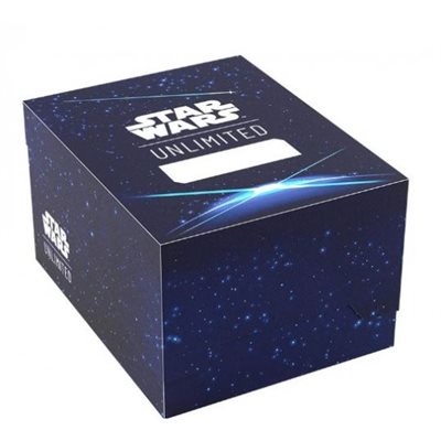 Deck Box: Star Wars: Unlimited: Twin Suns Soft Crate: Card Back Blue | Jack's On Queen