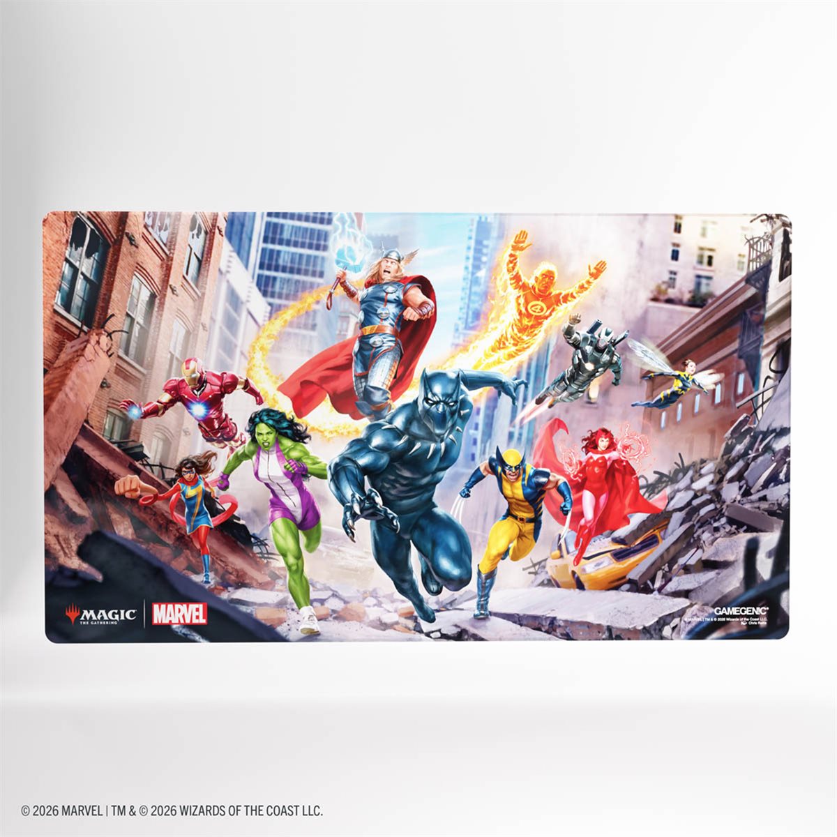 Playmat: Shiny: Magic: The Gathering: Marvel Super Heroes: Marvel Super Heroes | Jack's On Queen