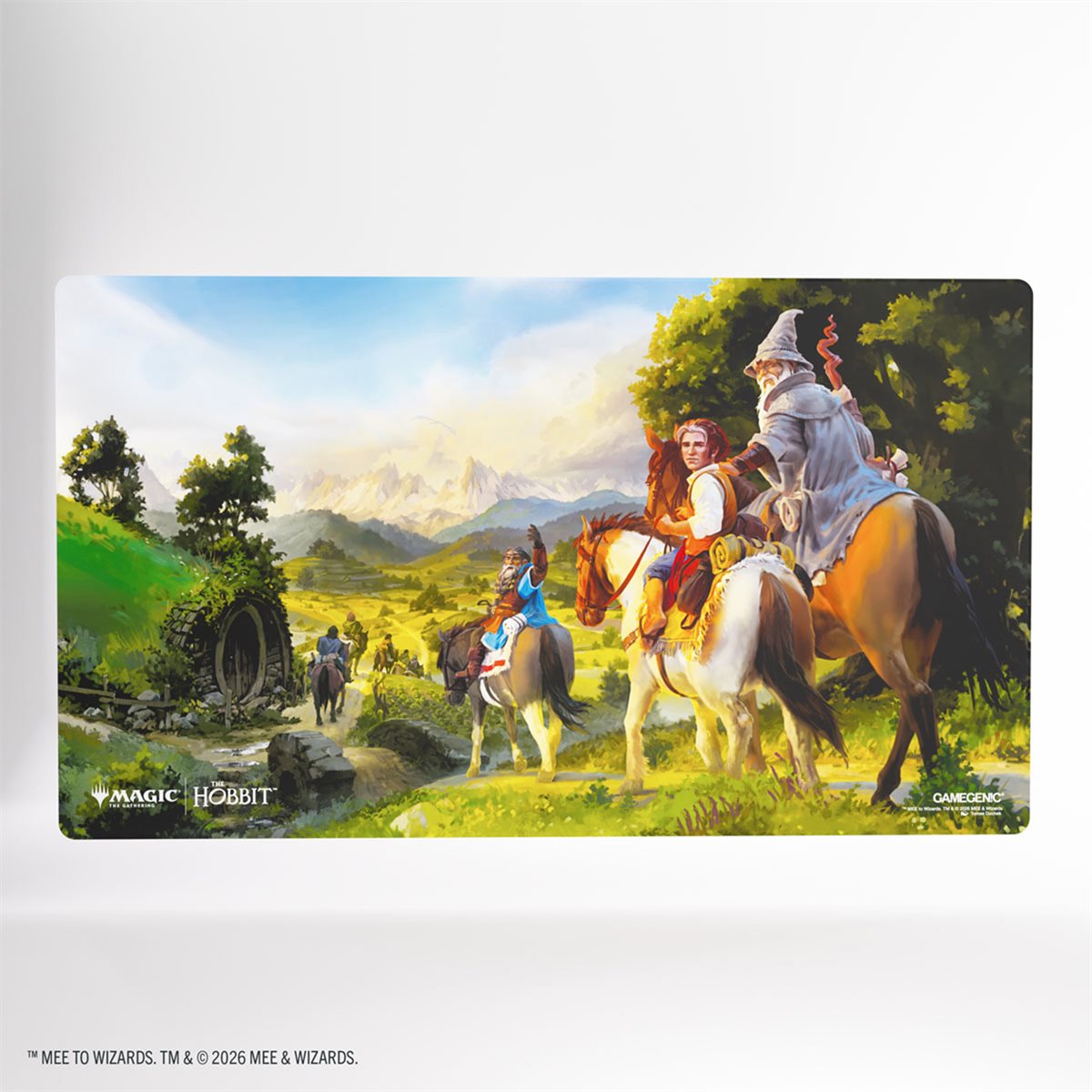 Playmat: Magic: The Gathering - The Hobbit Prime Playmat - Leaving Hobbiton | Jack's On Queen