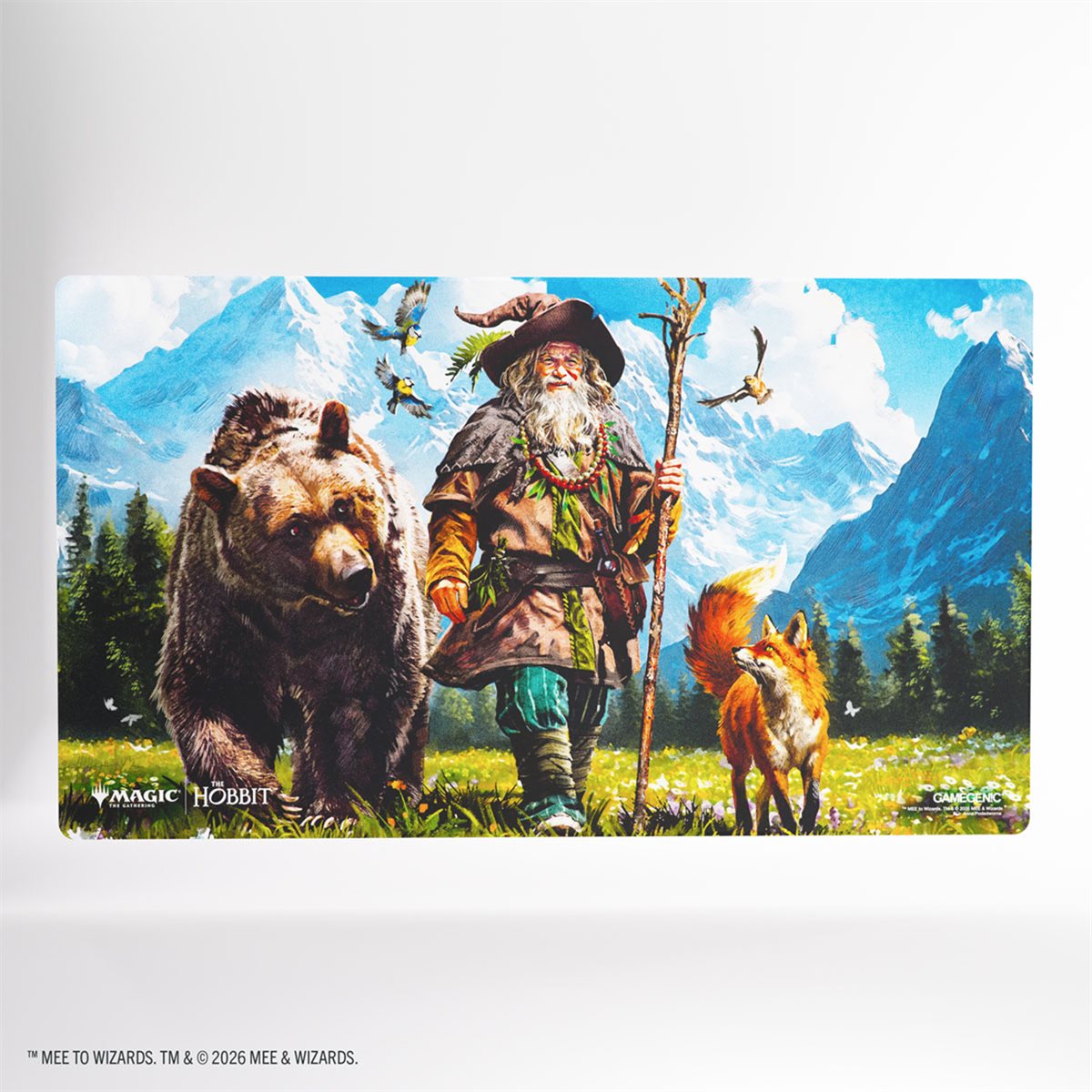 Playmat: Magic: The Gathering - The Hobbit Prime Playmat - Radagast of Rhosgobel | Jack's On Queen