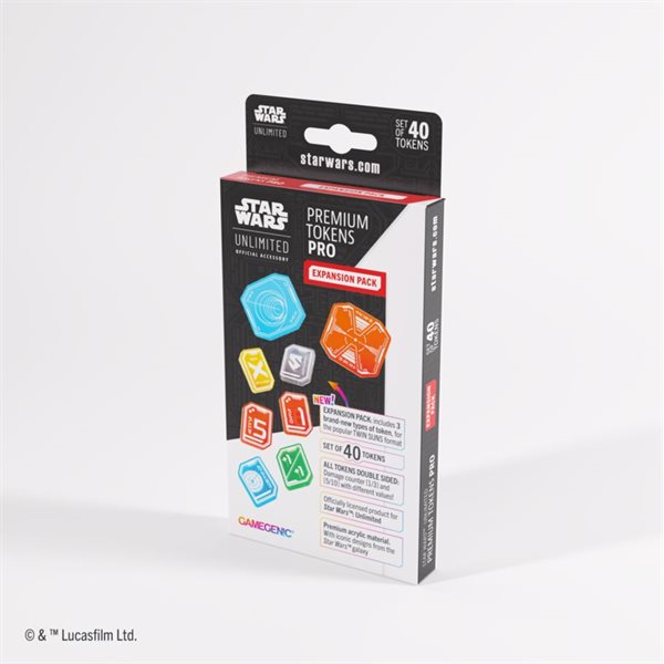 Tokens: Star Wars: Unlimited: Premium Tokens PRO - Expansion Pack | Jack's On Queen