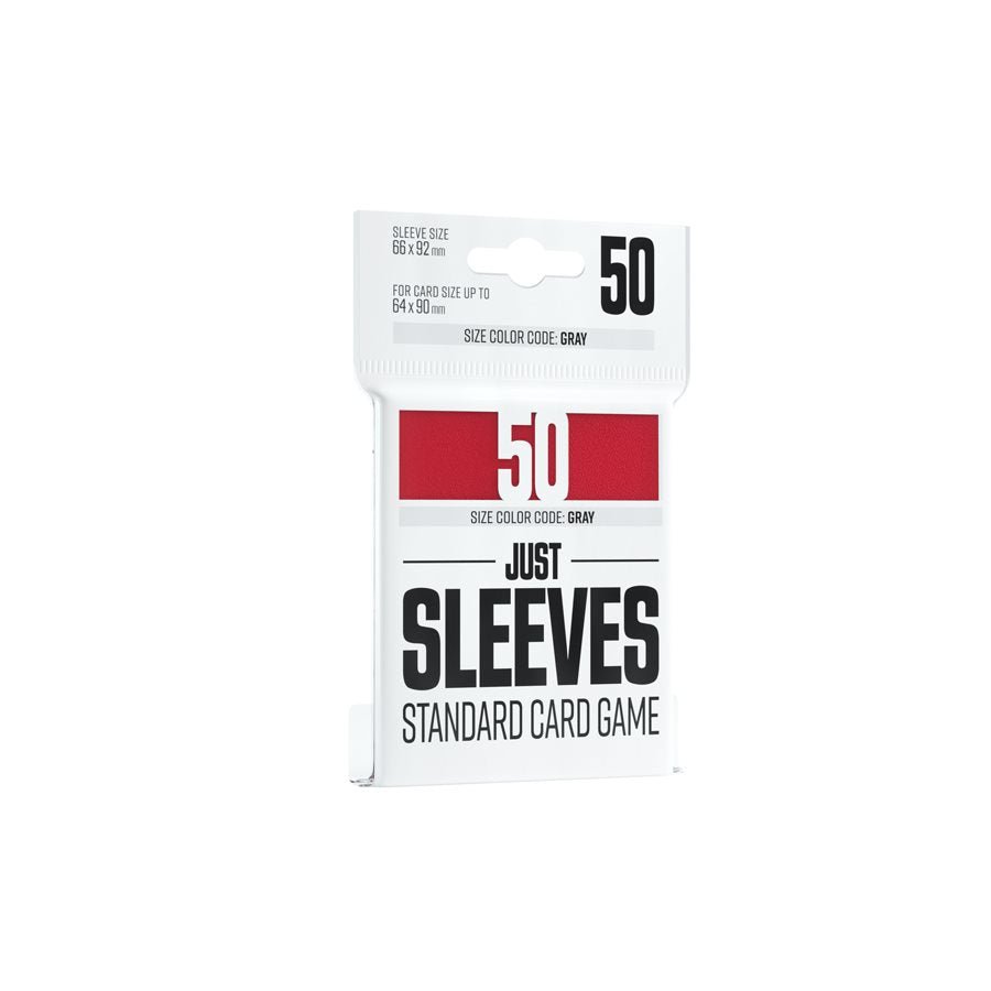 Gamegenic - Standard Board Game Sleeves - Red | Jack's On Queen