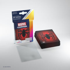 Marvel Champions sleeves: Spider-Man (50+1 ct) | Jack's On Queen
