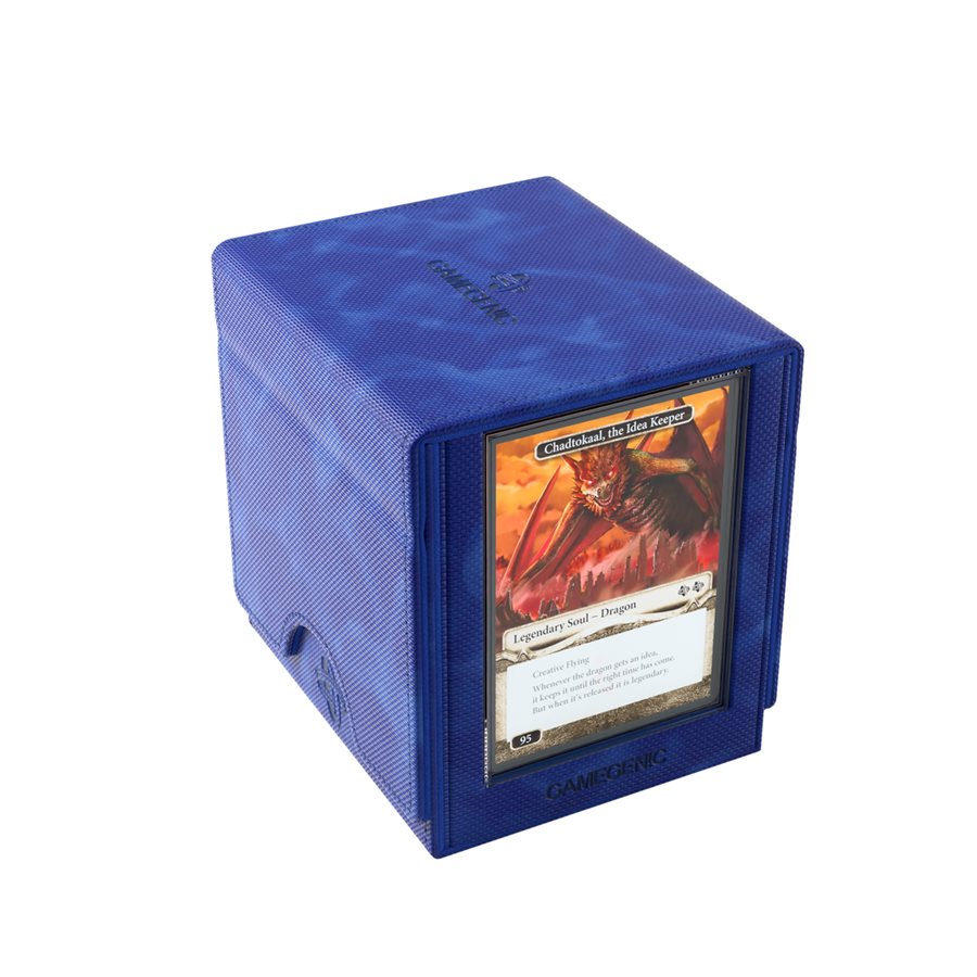 Deck Box: Sidekick Pro XL: Blue (100 ct) (ML) | Jack's On Queen