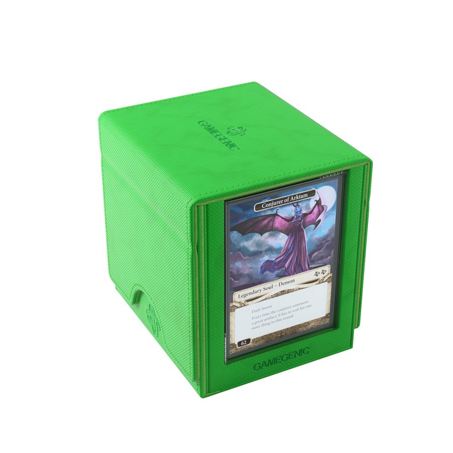 Deck Box: Sidekick Pro XL: Green (100 ct) (ML) | Jack's On Queen