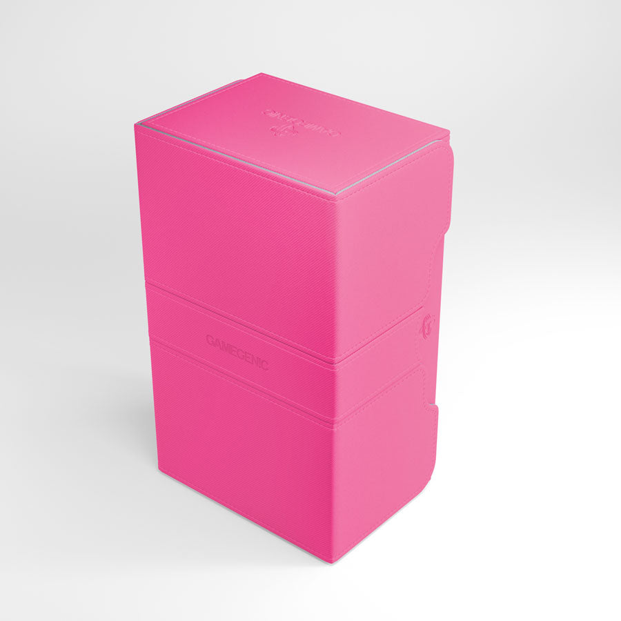 Gamegenic - Stronghold 200+ Convertible Deck Box - Pink | Jack's On Queen
