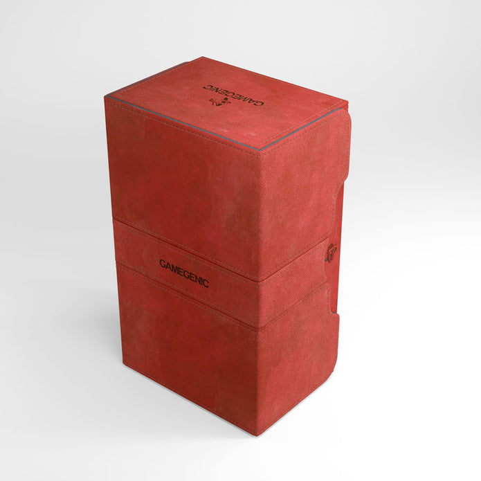 Gamegenic - Stronghold 200+ XL Convertible Deck Box - Red | Jack's On Queen