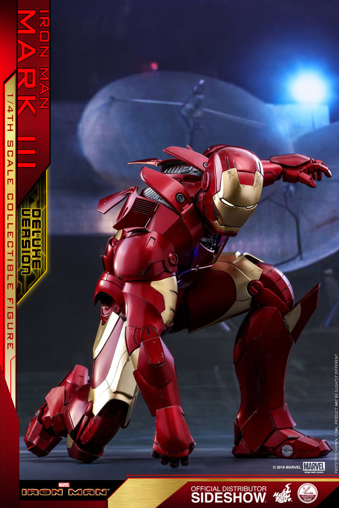 Iron Man III Deluxe Version 1/4 scale Collectible Figure | Jack's On Queen