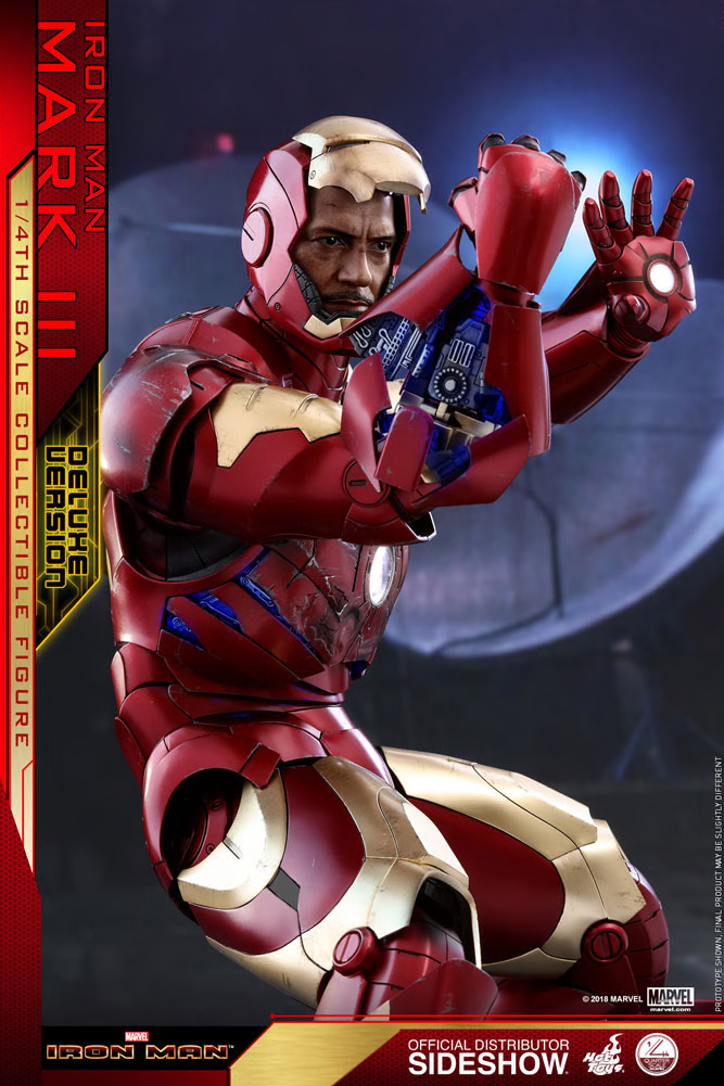 Iron Man III Deluxe Version 1/4 scale Collectible Figure | Jack's On Queen