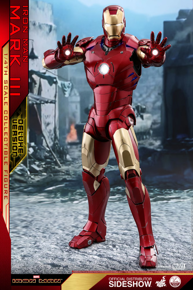 Iron Man III Deluxe Version 1/4 scale Collectible Figure | Jack's On Queen