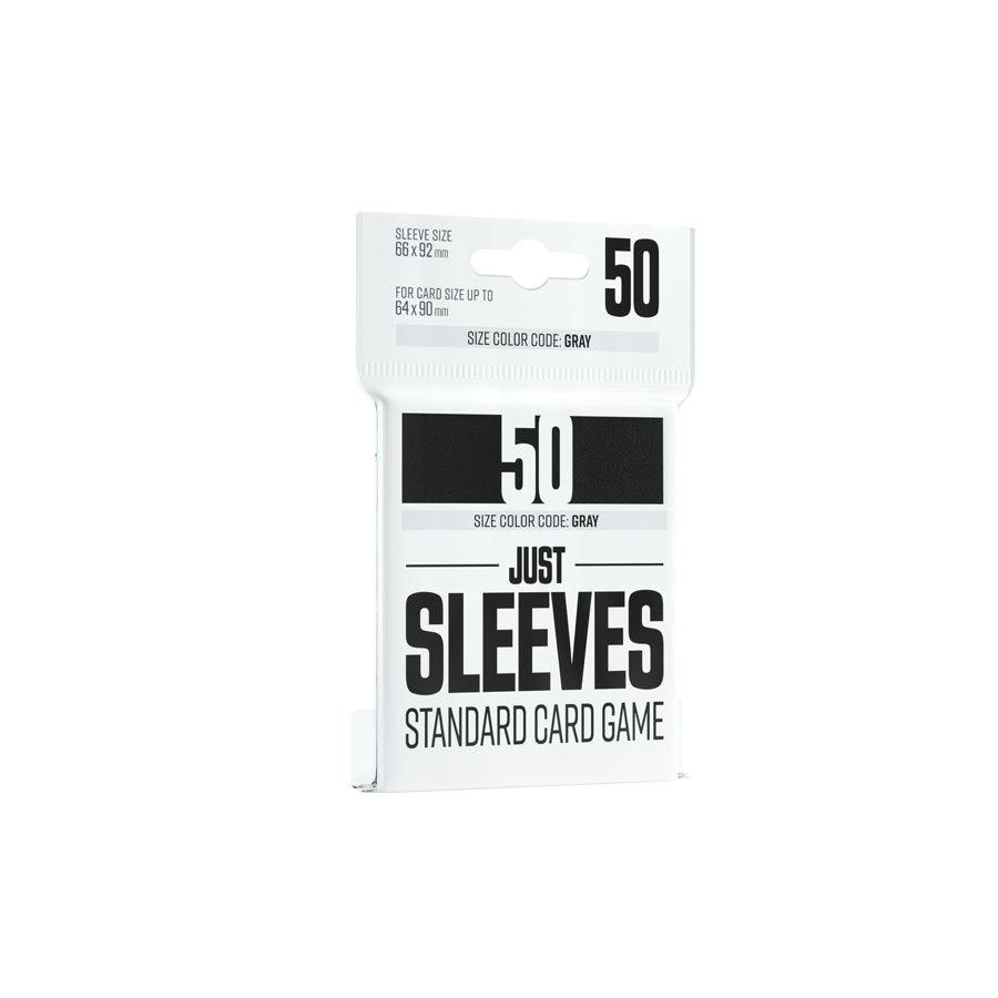 Gamegenic - Just Sleeves - Black (50ct) | Jack's On Queen