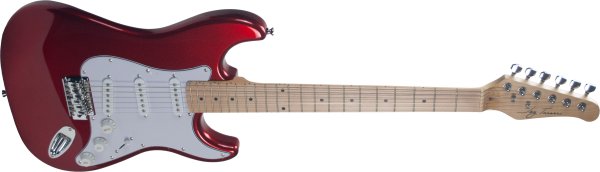 Jay Turser, Electric Guitar, Metallic Red  JT-100-MRD | Jack's On Queen