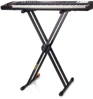 Hercules EZ-LOK Double X-Keyboard Stand Item ID: KS120B | Jack's On Queen