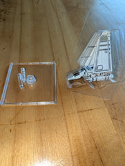 (Used) FFG X-Wing: Lambda-class Shuttle Ship & Stand (1st Ed SWX13) (AM) | Jack's On Queen