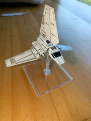 (Used) FFG X-Wing: Lambda-class Shuttle Ship & Stand (1st Ed SWX13) (AM) | Jack's On Queen