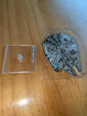(Used) FFG X-Wing: Millennium Falcon YT-1300 Ship & Stand (1st Ed SWX06) (AM) | Jack's On Queen