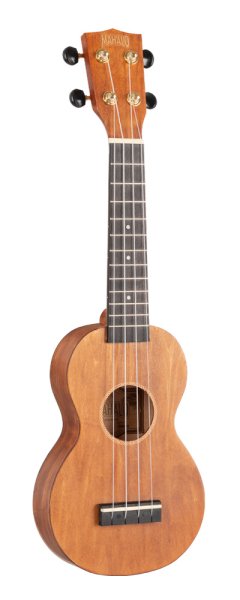 Slimline Series Soprano Ukulele With Carry Bag, Transparent Brown | Jack's On Queen