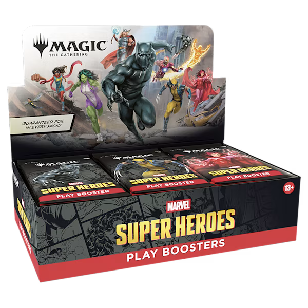 Magic: The Gathering® MARVEL SUPER HEROES BOOSTER BOX - PREORDER | Jack's On Queen