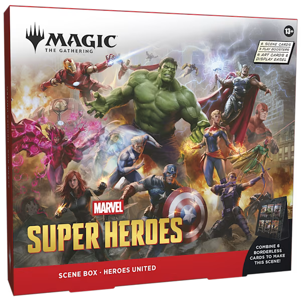 MTG MARVEL SUPER HEROES SCENE BOX | Jack's On Queen