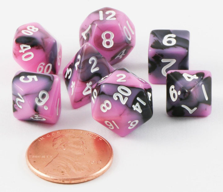 MDG 10mm Dice Pink/Black/White | Jack's On Queen