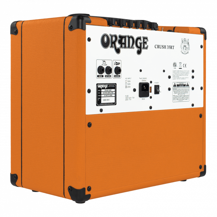 Crush 35 Watt Guitar Combo with Tuner Orange Amplifier CRUSH 35RT | Jack's On Queen