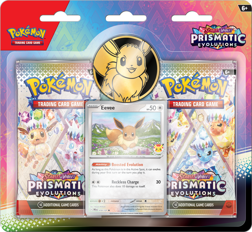 POKEMON SV8.5 PRISMATIC EVOLUTIONS 2-PACK BLISTER | Jack's On Queen