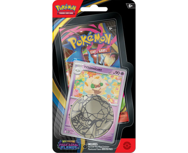 Mega Evolution: Phantasmal Flames - Premium Checklane Blister (Whimsicott) | Jack's On Queen