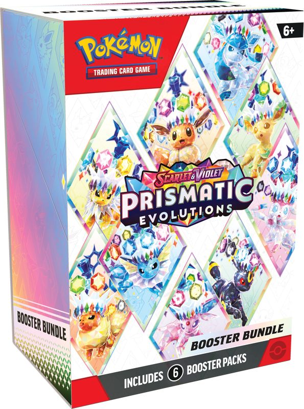 Scarlet & Violet: Prismatic Evolutions - Booster Bundle | Jack's On Queen