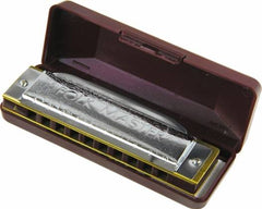 Suzuki SU-FM1072A Folkmaster 10 Hole Diatonic Harmonica -Key of A | Jack's On Queen